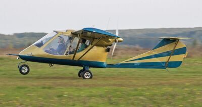 Учебно тренировочный полёт на самолете 10 минут